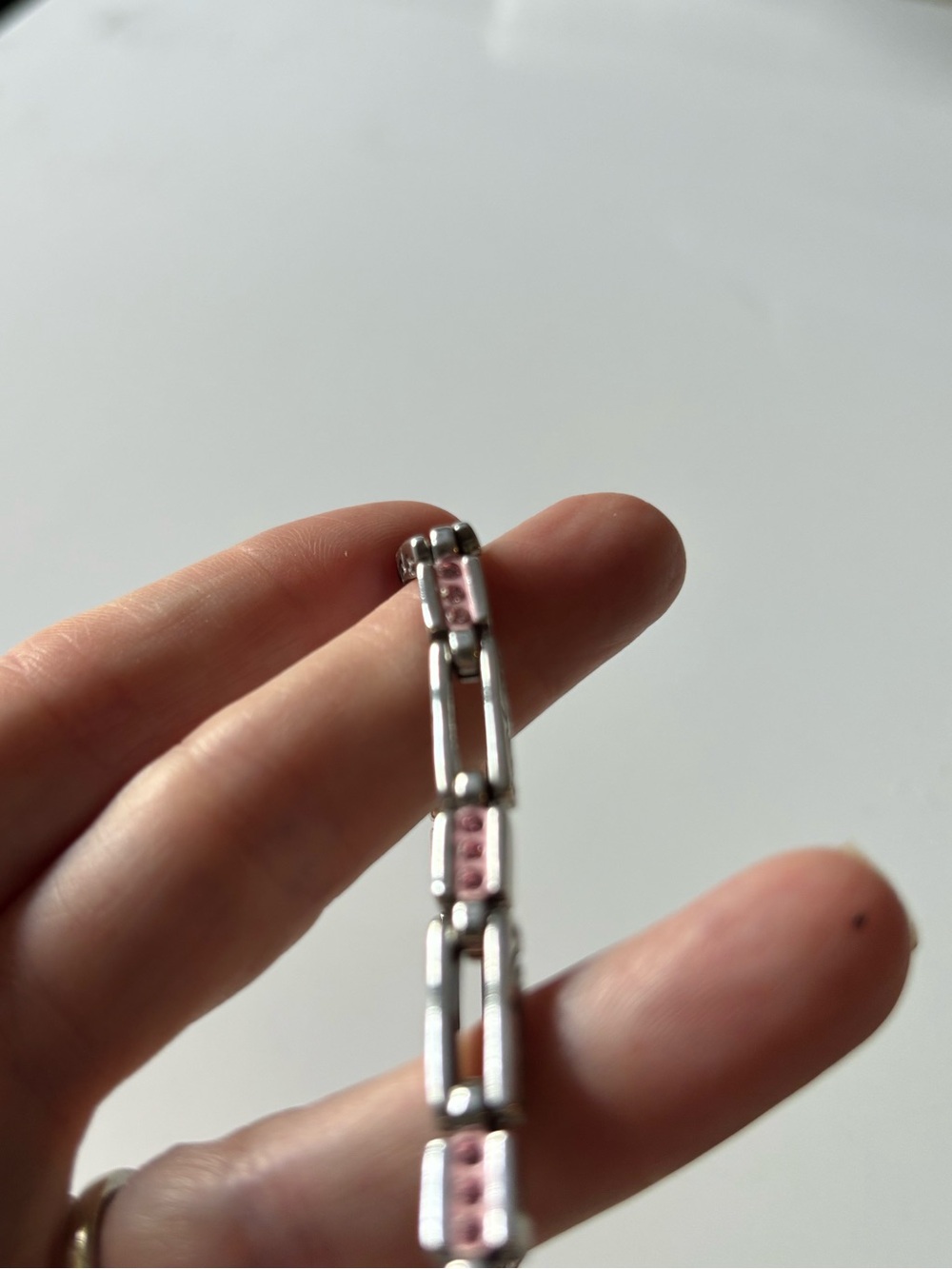 Brighton Power of Pink 2012 Bracelet Pink Crystal Heart Breast Cancer - Picture 5 of 7